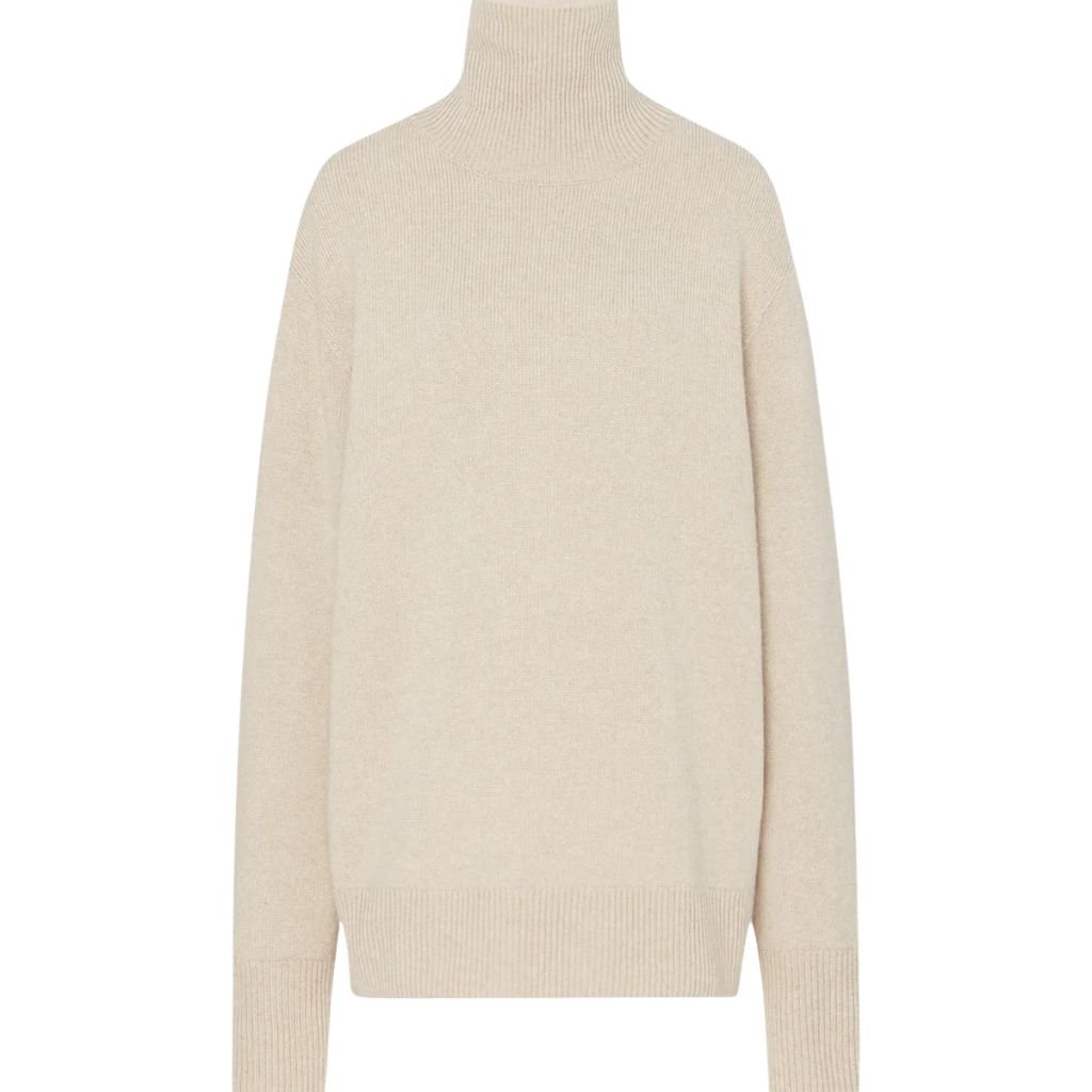 15 The Row Stepny Turtleneck Sand