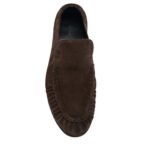 The Row Soft Moccasin Two Lacquer Brown