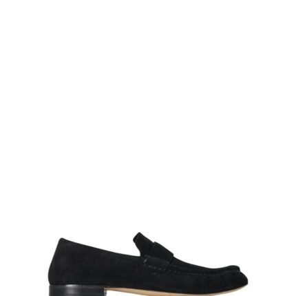 The Row Soft Moccasin Black