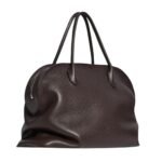 The Row Agnes 15 Bag Dark Brown