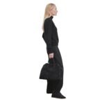 The Row Soft Margaux 15 Bag Black