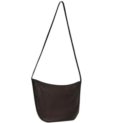 The Row EW Izzy Bag Dark Brown