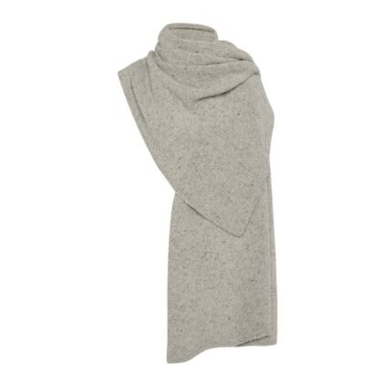 The Row Mantia Scarf Light Grey Melange