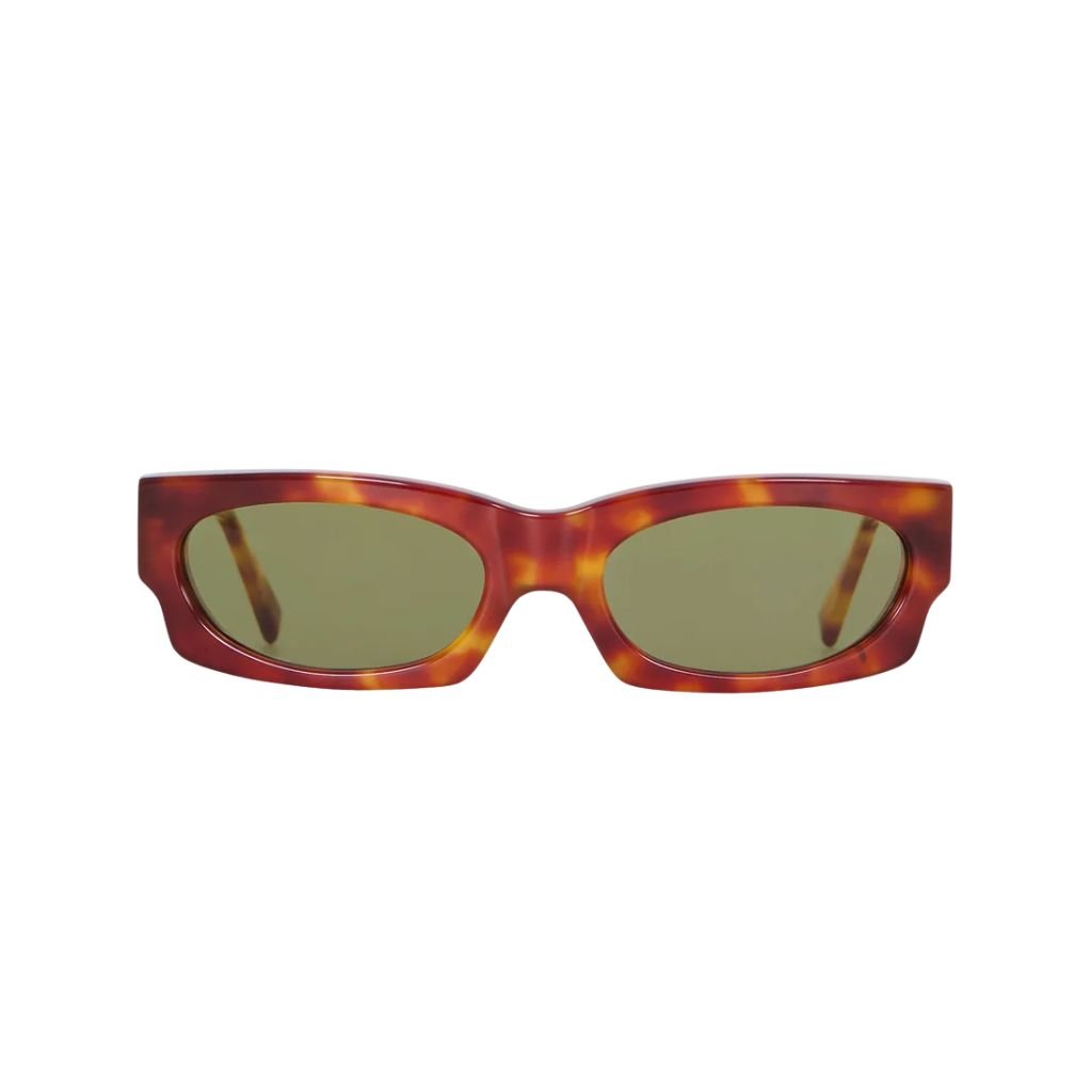 16 The Row Kai Sunglasses Light Tortoise / Olive