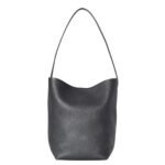 The Row Medium N/S Park Tote Bag Black