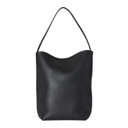 The Row Large N/S Park Tote Bag Black