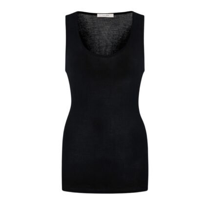 The Row Danel Tank Top Black