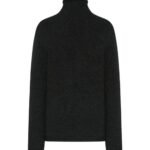 The Row Mariam Turtleneck Charcoal Melange
