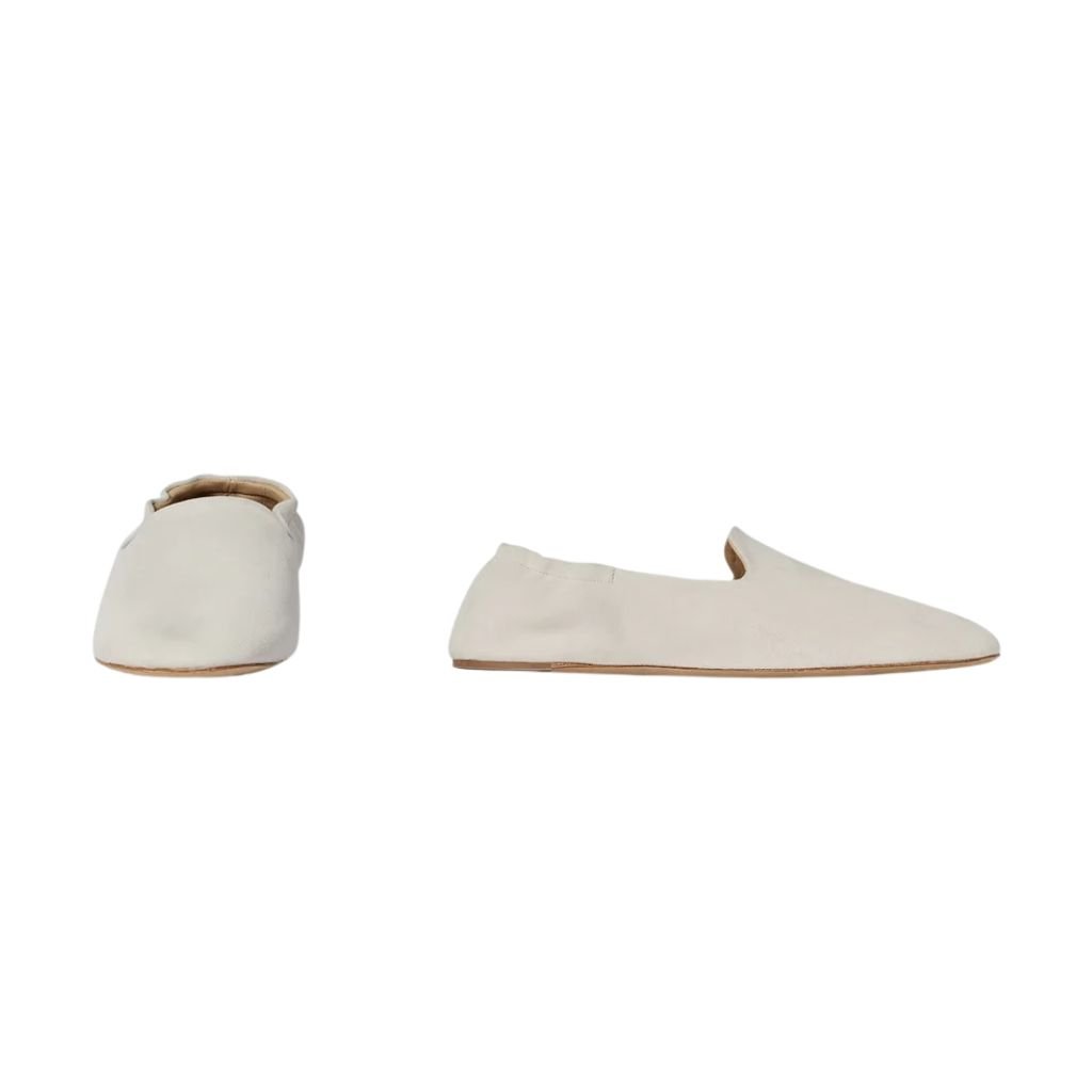 16 The Row Casa Slipper White