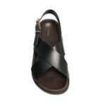 The Row Buckle Sandal Black