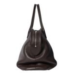 The Row Agnes 15 Bag Dark Brown
