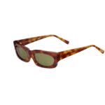 The Row Kai Sunglasses Light Tortoise / Olive