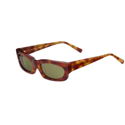 The Row Kai Sunglasses Light Tortoise / Olive