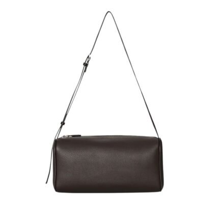 The Row 90's Shoulder Bag Dark Brown