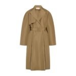 The Row Amapola Coat Sandy Buff