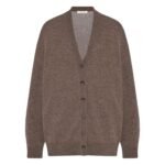 The Row Pelagia Cardigan Grey Taupe