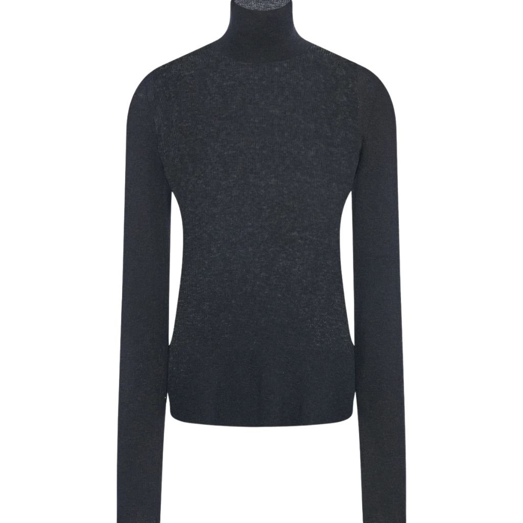 17 The Row Pisan Turtleneck Black