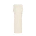 The Row Paran Dress White