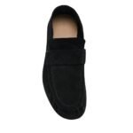 The Row Soft Moccasin Black