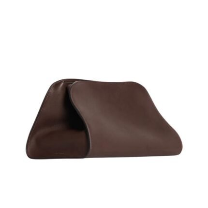 The Row Peggy Clutch Hippo Grey
