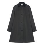 The Row Ina Coat Faded Black