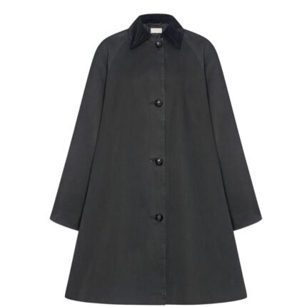 The Row Ina Coat Faded Black