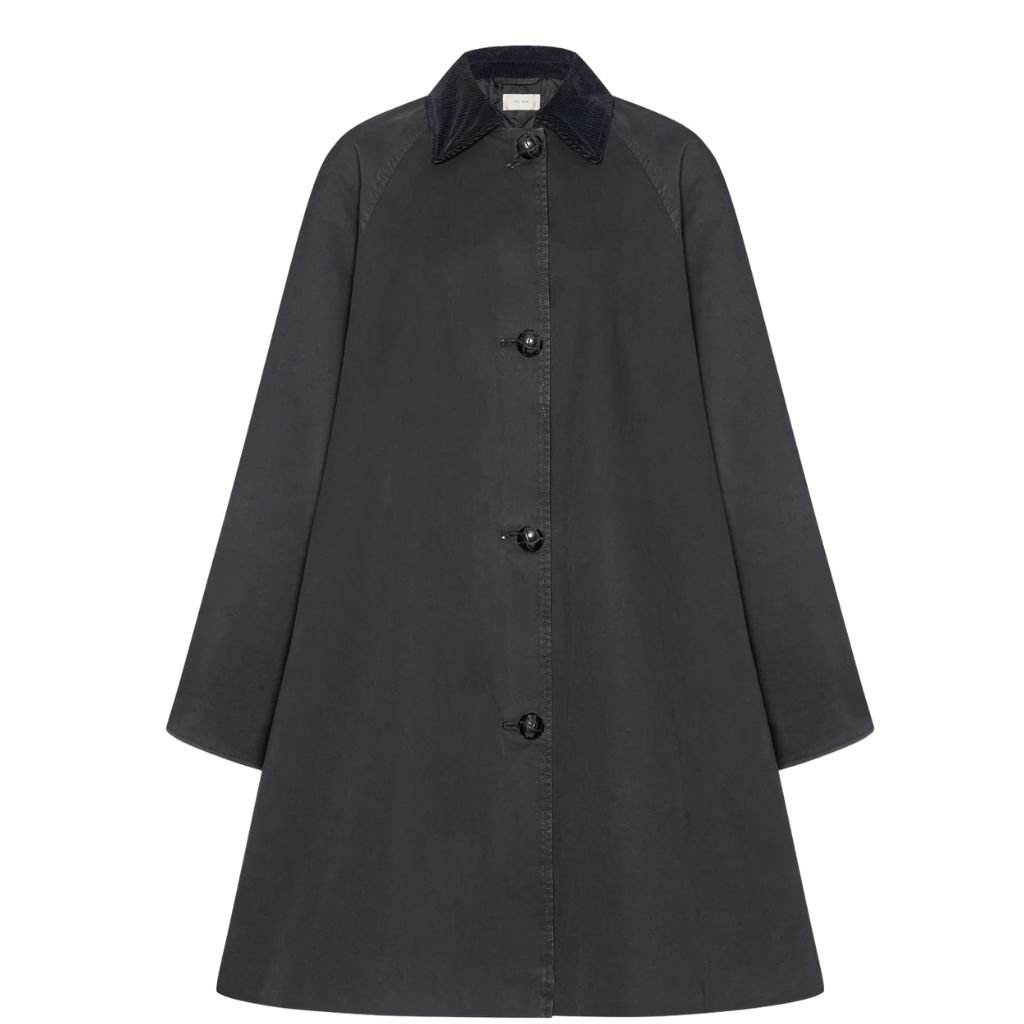 18 The Row Ina Coat Faded Black