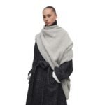 The Row Mantia Scarf Light Grey Melange