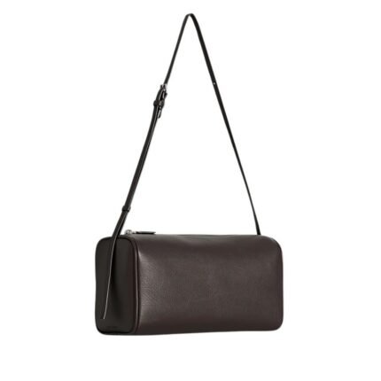 The Row 90's Shoulder Bag Dark Brown