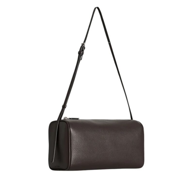 The Row 90's Shoulder Bag Dark Brown