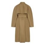 The Row Amapola Coat Sandy Buff