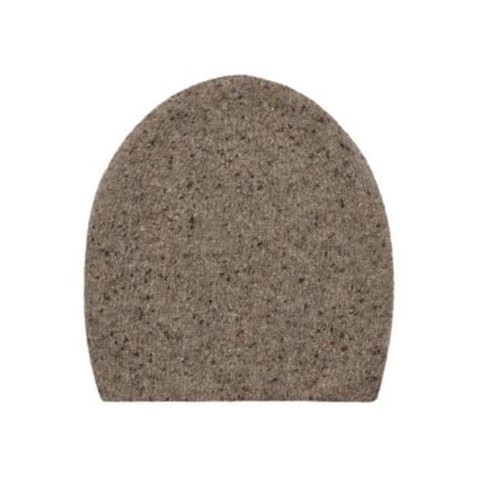 The Row Marvy Beanie Sepia