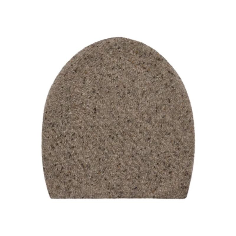 The Row Marvy Beanie Sepia