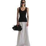 The Row Danel Tank Top Black