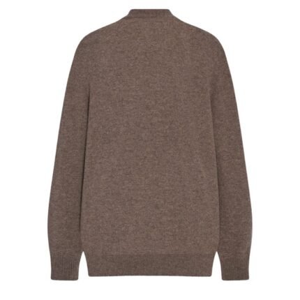 The Row Pelagia Cardigan Grey Taupe