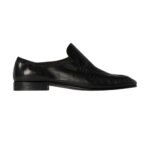 The Row Soft Moccasin Two Black