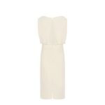The Row Paran Dress White