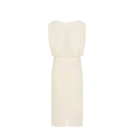 The Row Paran Dress White