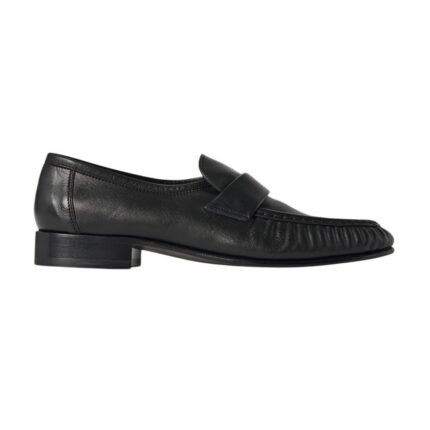 The Row Soft Loafer Black