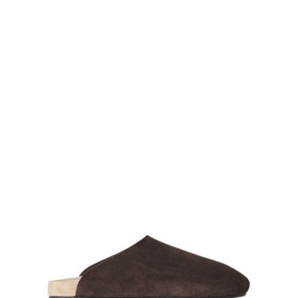 The Row Hudson Two Slip on Coffee