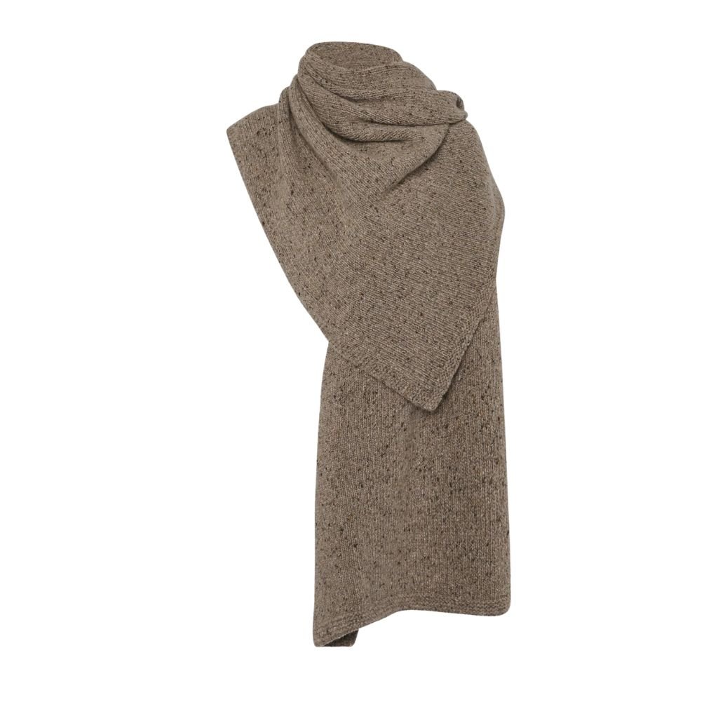 19 The Row Mantia Scarf Sepia