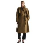 The Row Amapola Coat Sandy Buff