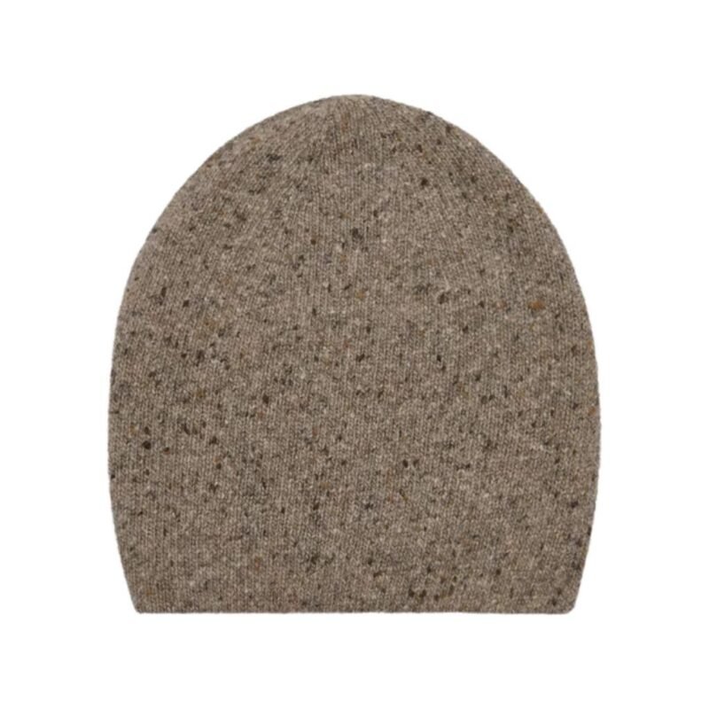 The Row Marvy Beanie Sepia
