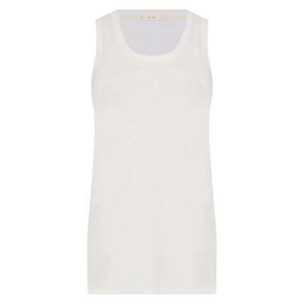 The Row Elana Tank Top Off White