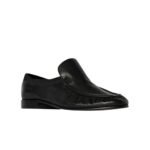 The Row Soft Moccasin Two Black