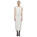 The Row Paran Dress White