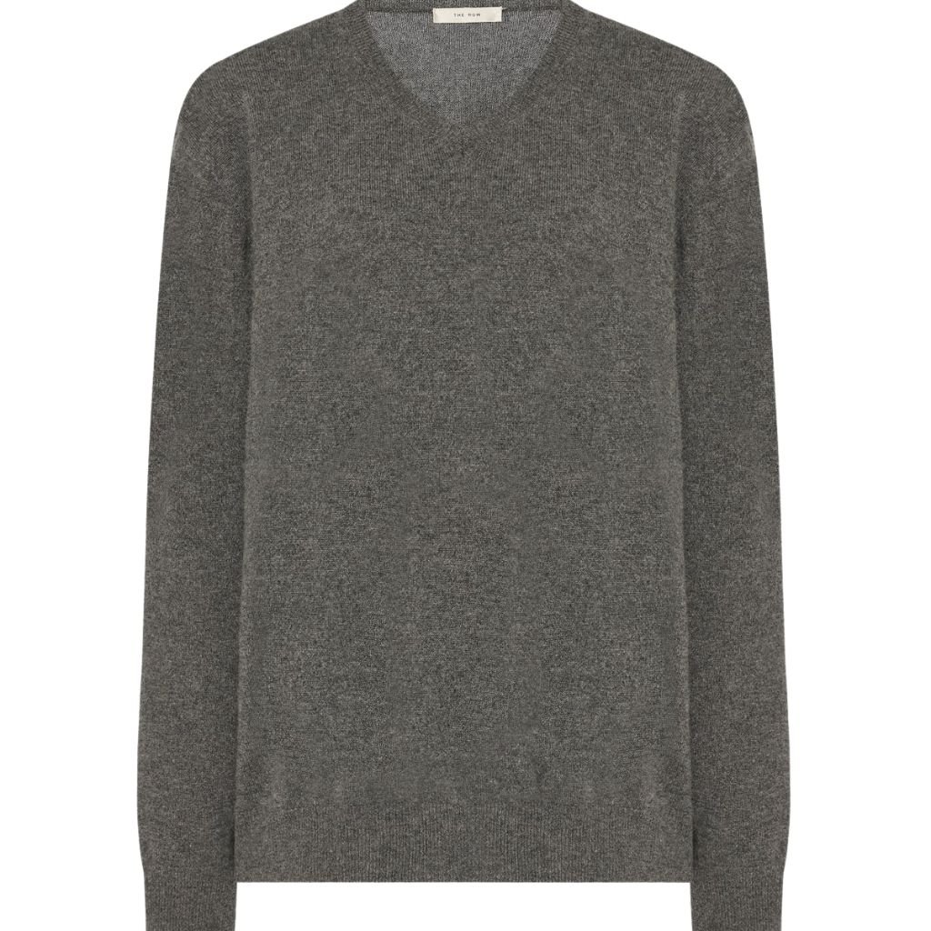 19 The Row Ligeia Sweater Medium Grey Melange