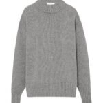 The Row Ophelia Sweater Grey Melange