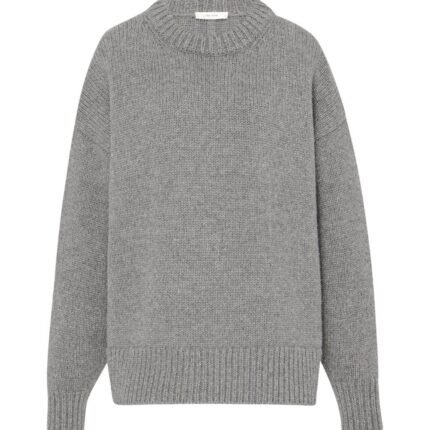 The Row Ophelia Sweater Grey Melange