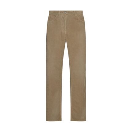 The Row Duvan Pant Pewter Grey Taupe